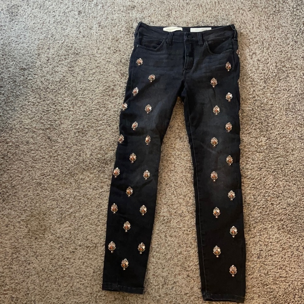 NWOT Pilcro Art Deco jeans